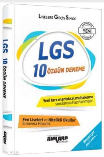 8. Sınıf LGS 10 Özgün Deneme