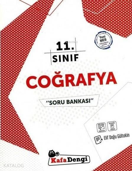 Kafa Dengi Yayınları 11. Sınıf Coğrafya Soru Bankası Kafa Dengi 