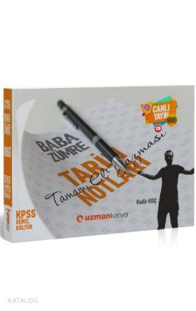2020 KPSS Baba Zümre Tarih Notları