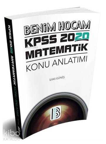 2020 KPSS Matematik Konu Anlatımı Benim Hocam Yayınları