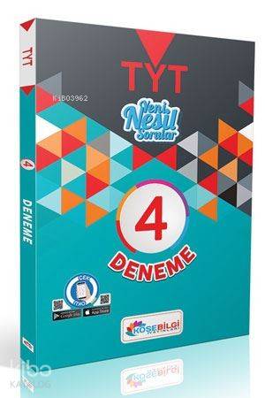 Köşebilgi Yayınları TYT 4 Deneme Köşebilgi 