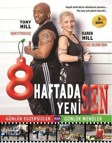  8 Haftada Yeni Sen | Karen Hill | Tony Hill | Karen HillTony Hill | Aya Kitap | 9789944106627 | 