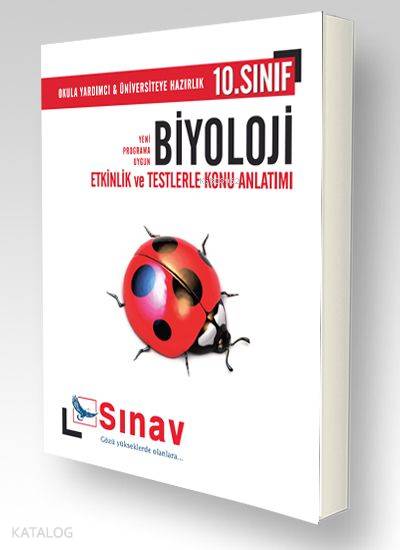  10 Sınıf Biyoloji Konu Anlatımlı | 10 Sınıf Biyoloji Konu Anlatımlı | Kolektif | Sınav Yayınları | 9786051233901 