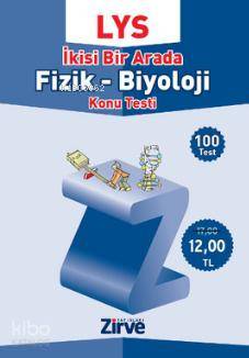 LYS İkisi Bir Arada Fizik - Biyoloji Konu Testi Seti