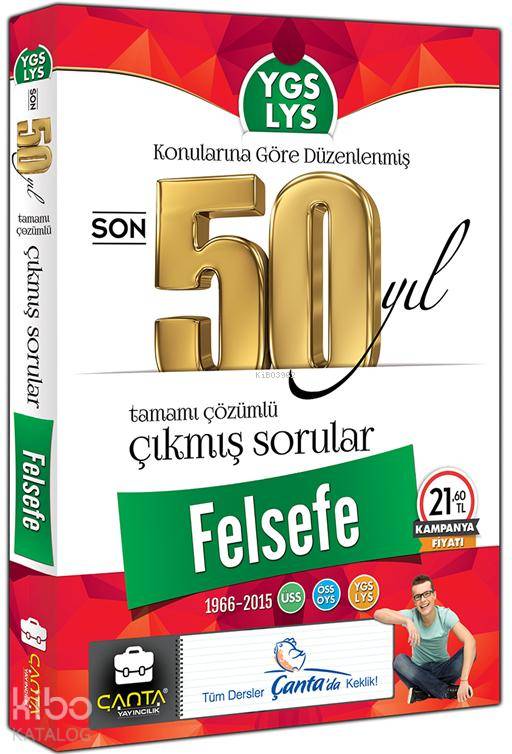 YGS - LYS Son 50 Yıl Felsefe Çözümlü Çıkmış Sorular