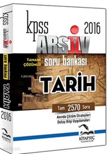 Kpss Tarih Tamamı Çözümlü Soru Bankası