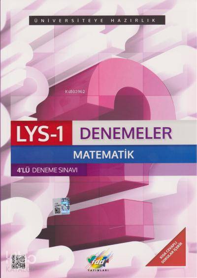 LYS 1 Denemeler Matematik 4lü Deneme Sınavı