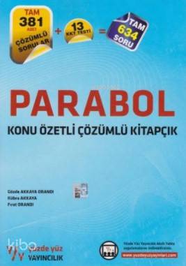 Yüzde Yüz Yayınları Parabol Konu Özetli Çözümlü Kitapçık Yüzde Yüz 