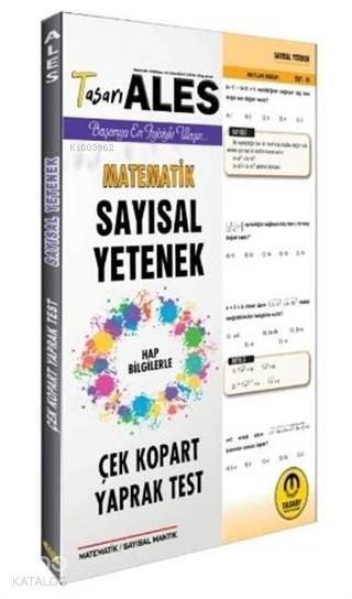 ALES Matematik Sayısal Yetenek Yaprak Test 2020