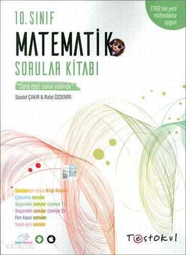 Test Okul Yayınları 10. Sınıf Matematik Sorular Kitabı Test Okul 