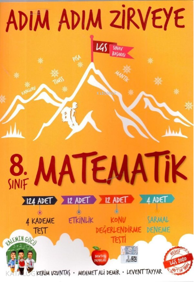 Newton - 8. Sınıf Matematik Adım Adım Zirveye Soru Bankası