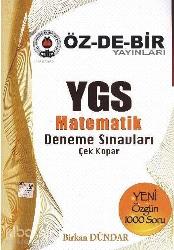 YGS Matematik Deneme Sınavları Çek Kopar