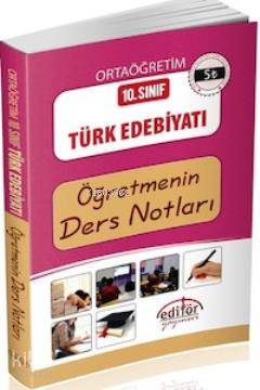 10. Sınıf Türk Edebiyatı Öğretmenin Ders Notları