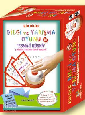  Bilgi ve Yarışma Oyunu 10 Esmai Hüsna (Allahu Tealanın Güzel İsimleri) Kim Bilir | Bilgi ve Yarışma Oyunu 10 Esmai Hüsna (Allahu Tealanın Güzel İsimleri) Kim Bilir | Mürşide UysalAsım Uysal | Uysal Yayınevi | 9789752623132 