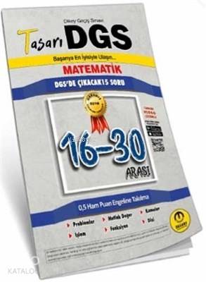  DGS Matematik 16 30 Garanti Soru Kitapçığı | Kolektif | Tasarı Yayınları | 9789944351379 | 