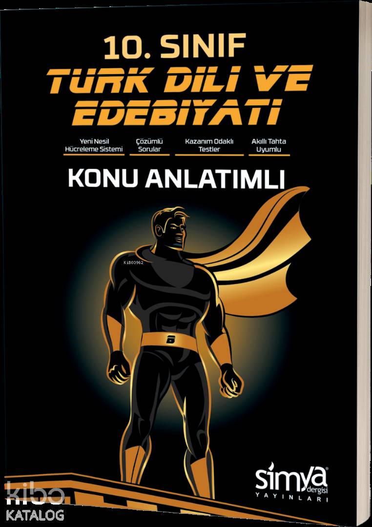 Simya Dergisi Yayınları 10. Sınıf Türk Dili ve Edebiyatı Konu Anlatımlı Simya Dergisi 
