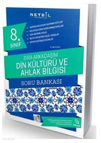 Netbil 8.Sınıf Din Kültürü Ve Ahlak Bilgisi Sıra Arkadaşım Soru Bankası