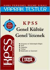 KPSS Genel Kültür Genel Yetenek Yaprak Test