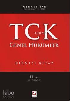  Türk Ceza Kanunu Genel Hükümler | Mehmet Tan | Seçkin Yayıncılık | 9789750215278 | 