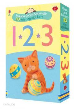  30 Adet Eğitici Kart 1 2 3 | Kolektif | Mikado Yayınları | 9786055950804 | 