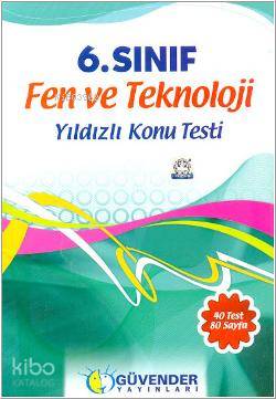 6. Sınıf Fen ve Teknoloji Poşet Test 36 Adet