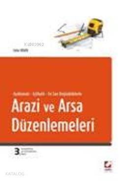  Arazi ve Arsa Düzenlemeleri | Cafer Ergen | Seçkin Yayıncılık | 9789750222863 | 