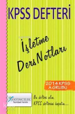 KPSS Defteri İşletme Ders Notları