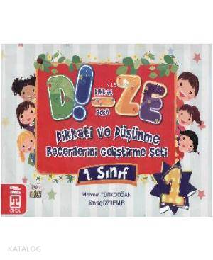  Di Ze Dikkat Zeka Dikkati Düşünme Becerilerini Geliştirme Seti 1 | Savaş Özdemir | Mehmet Türkdoğan | Mehmet TürkdoğanSavaş Özdemir | Timaş Okul | 9786050812473 | 