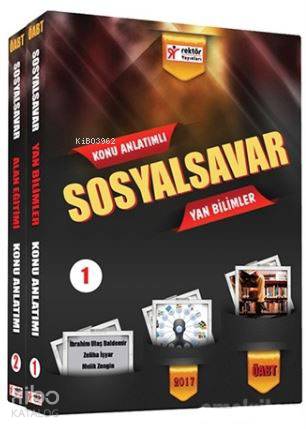 2017 ÖABT SosyalSavar Sosyal Bilgiler Öğretmenliği Yan Bilimler ve Alan Eğitimi Konu Anlatım Seti