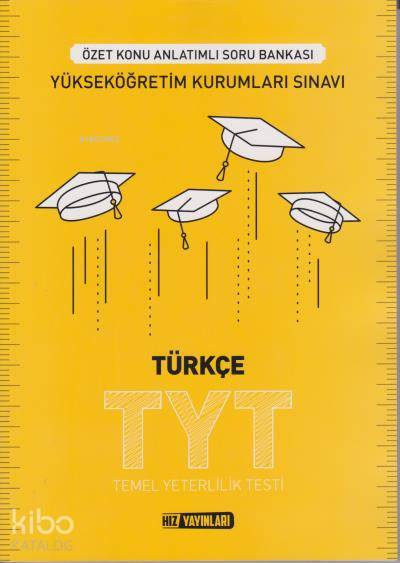 Hız Yayınları TYT Türkçe Konu Anlatımlı Soru Bankası Hız 