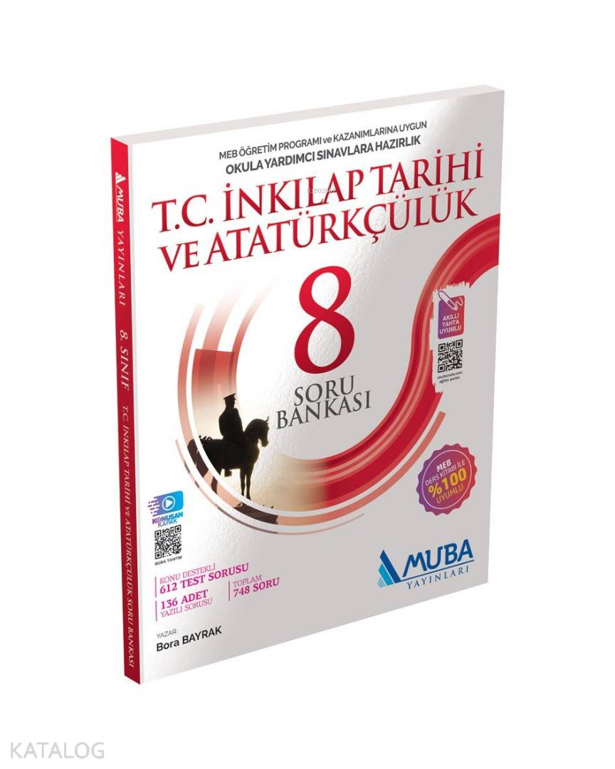 Muba Yayınları 8. Sınıf T.C İnkılap Tarihi ve Atatürkçülük Soru Bankası Muba 