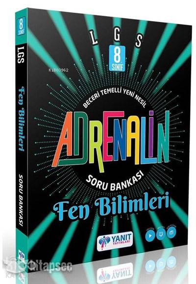 Yanıt 8. Sınıf LGS Fen Bilimleri Adrenalin Soru Bankası