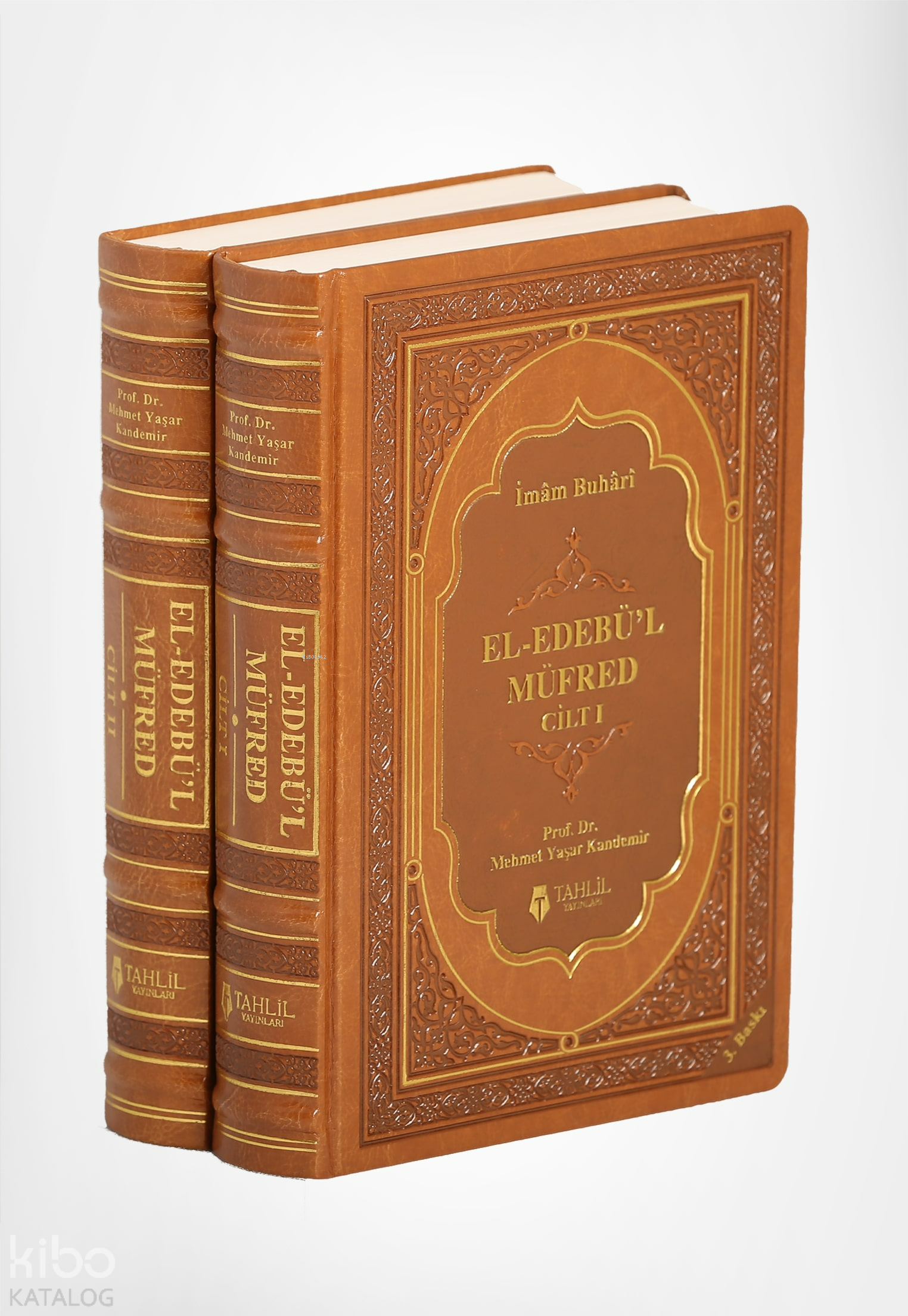  El Edebül Müfred (2 Cilt Takım Termo Deri Ivory Kağıt) | El Edebül Müfred (2 Cilt Takım Termo Deri Ivory Kağıt) | Mehmet Yaşar Kandemir | Tahlil Yayınları | 9786059494120 