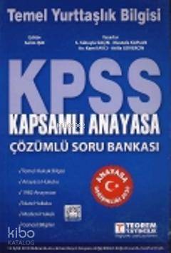 KPSS Kapsamlı Anayasa Çözümlü Soru Bankası