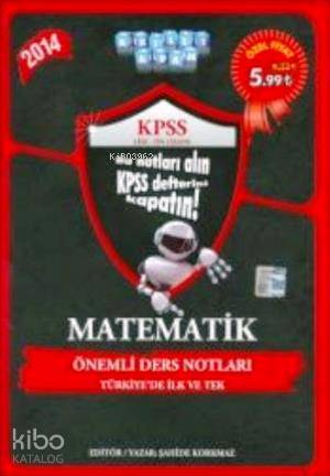 KPSS Matematik Önemli Ders Notları Yaprak Test