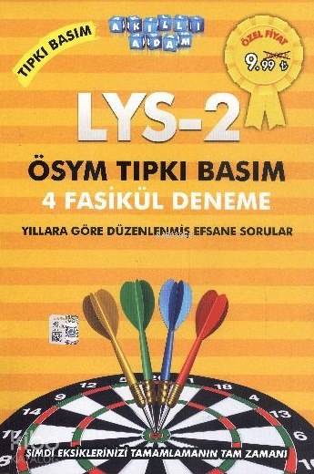 LYS-2 Ösym Tıpkı Basım 4 Fasikül Deneme