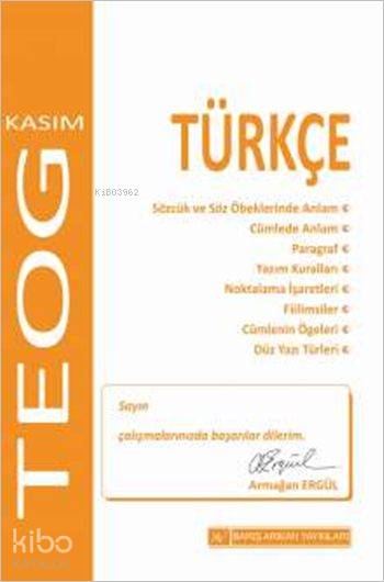 TEOG Türkçe (Kasım)
