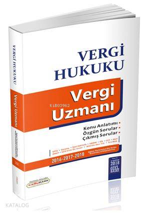 Vergi Hukuku Vergi Uzmanı Kamupark Yayınları; KPSS A Grubu ve Tüm Kurum Sınavları İçin