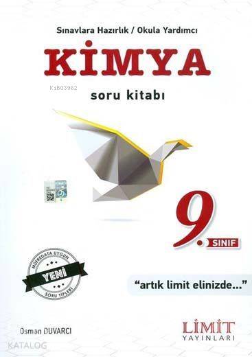 Limit Yayınları 9. Sınıf Kimya Soru Kitabı Limit 