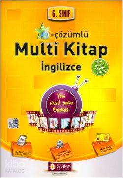 6. Sınıf E-Çözümlü Multi Kitap İngilizce Soru Bankası