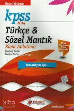 KPSS Türkçe ve Sözel Mantık Konu Anlatımlı