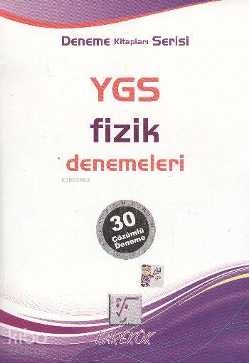 YGS Fizik Denemeleri; Çözümlü