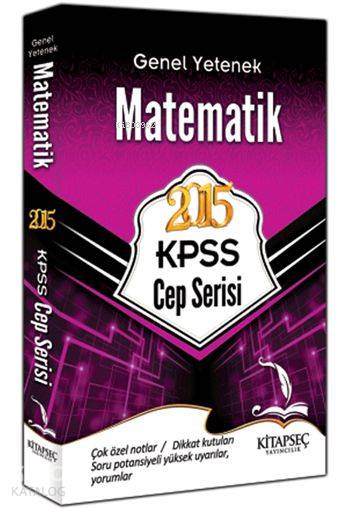 KPSS Matematik Cep Kitabı 2015
