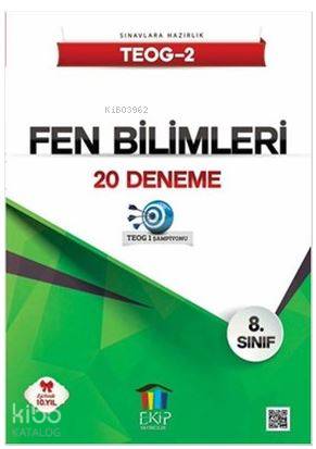 8. Sınıf TEOG-2 Fen Bilimleri 20 Deneme