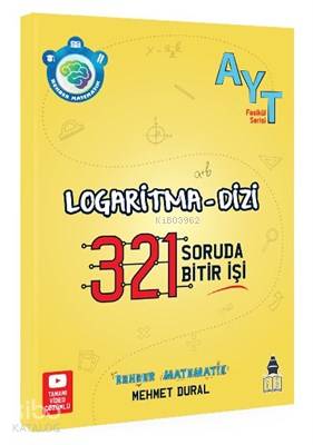 Tonguç Yayınları AYT Logaritma Diziler 321 Soruda Bitir İşi Tonguç 