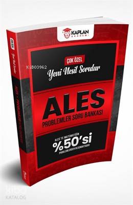 2020 Yeni Nesil ALES Problemler Soru Bankası