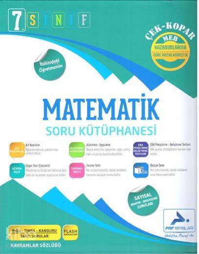 Paraf Yayınları 7. Sınıf Matematik Soru Kütüphanesi Paraf 