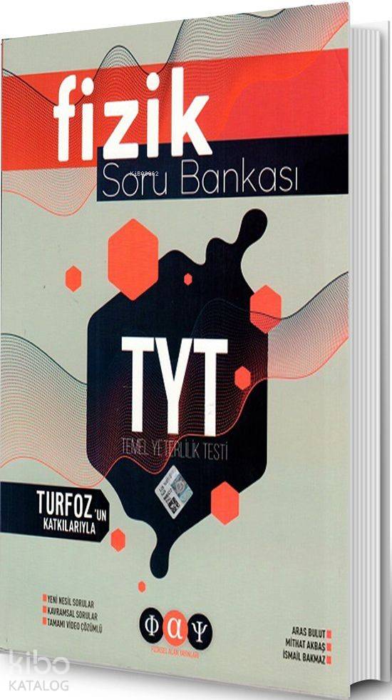 Fiziksel Alan Yayınları TYT Fizik Turfoz Soru Bankası Fiziksel Alan 