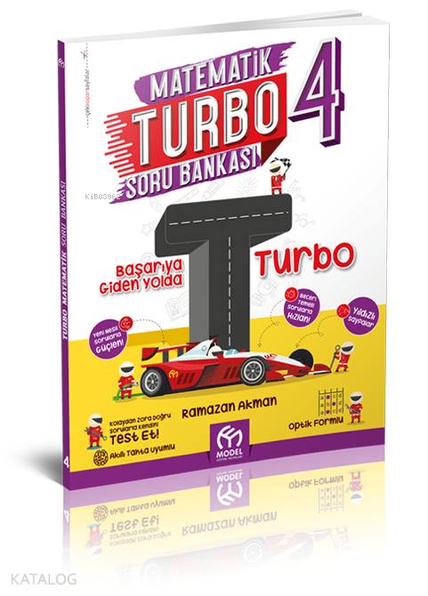 Model Eğitim Yayınları 4. Sınıf Matematik Turbo Soru Bankası Model Eğitim