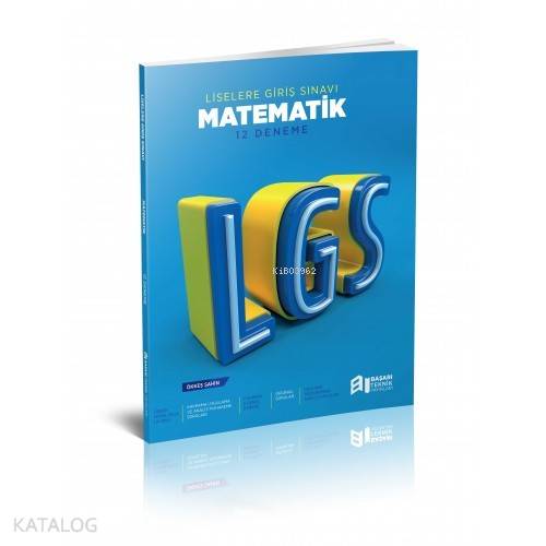 Başarı Teknik Yayınları 8. Sınıf LGS Matematik 12 Deneme Başarı Teknik 